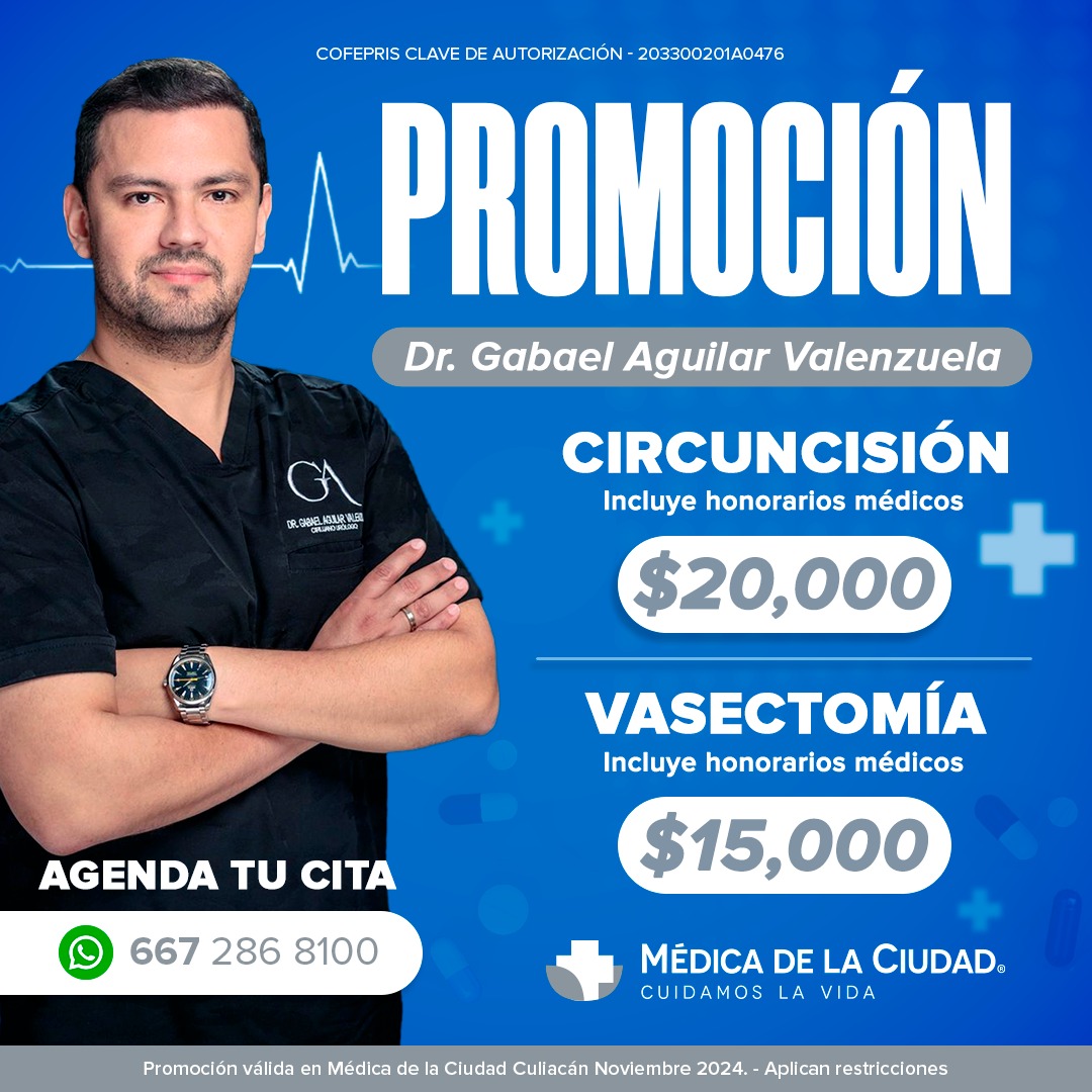 Promoción Dr. Gabael Aguilar